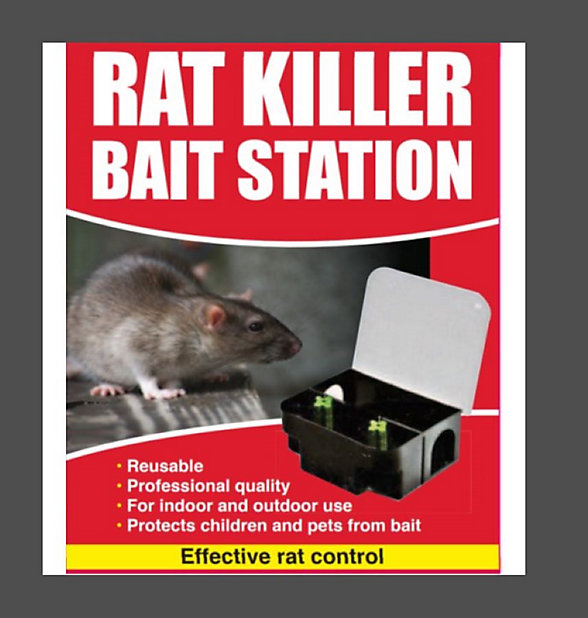 Nippon Rat Killer Bait Station Portable Reusable Rodent Control