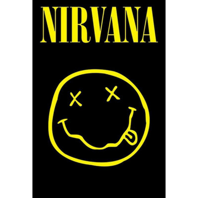 Nirvana Poster Black/Yellow (One Size)