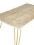 Nirvana Solid Light Mango Wood Rectangular 6 Seater Dining Table