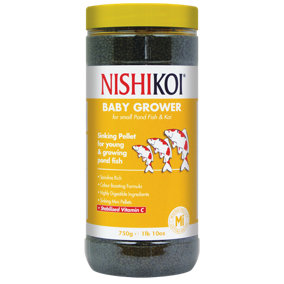 NishiKoi Baby Grower Sinking Pond Fish Food 750g