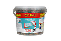 NishiKoi Multi-Stick Pond Fish Food + 20% Extra Free 1890g