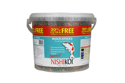 NishiKoi Multi-Stick Pond Fish Food + 20% Extra Free 1890g Price Comparisons | Compare The Build