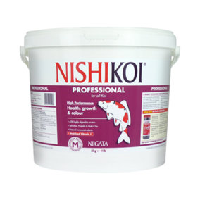 Nishikoi Niigata Professional Food for All Koi Carp Medium Pellets - 5kg