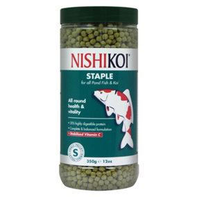 Nishikoi Pond Fish Food Staple Small Pellet 350g