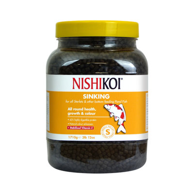 Nishikoi Sinking Pellet Fish Food 1710g -Small Pellet