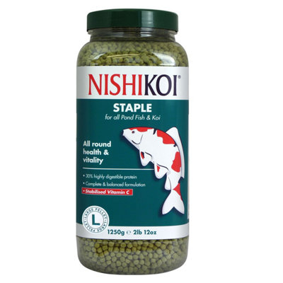 Nishikoi Staple 1250g (Large Pellet)