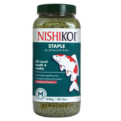 Nishikoi Staple 1250g (Medium Pellet)