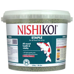 Nishikoi Staple Fish Food 2.5kg Medium Pellets