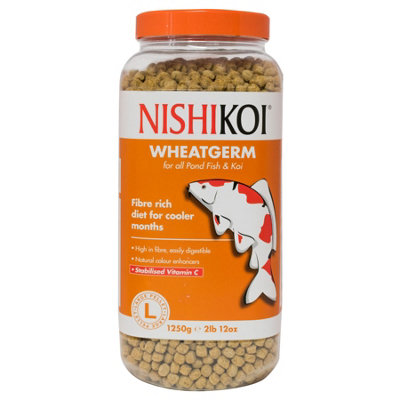 Nishikoi Wheatgerm 1250g (Large Pellet)