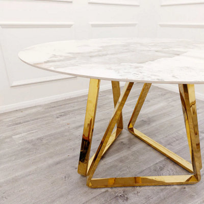 Nissa Round Dining Table / Dining Table