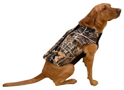 Nitehawk Camo Neoprene Dog Vest - MEDIUM