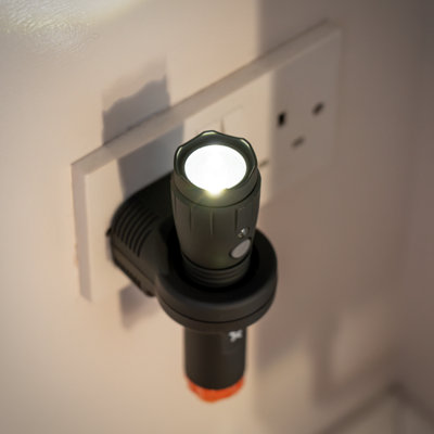 NiteSafe LED Rechargeable Torch With Nightlight & Emergency Power Failure Light