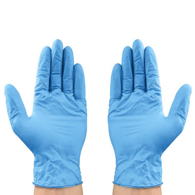 Nitrile Exam Gloves - Small - Blue 100 pack Powder/Latex Free - Medical Grade