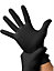 Nitrile Gloves Black Heavy Duty Powder-Free Disposable Box Of 100 - Medium