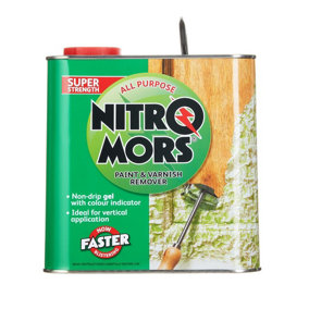 Nitromors All Purpose Paint & Varnish Remover 2L x 2