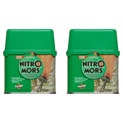 Nitromors All Purpose Paint & Varnish Remover 375ml x 2 DIY at B&Q