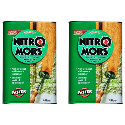 Nitromors All Purpose Paint & Varnish Remover 4L x 2 at B&Q