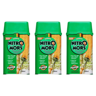 Nitromors All Purpose Paint & Varnish Remover 750ml x 3 DIY at B&Q