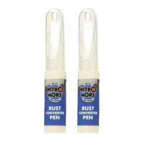 Nitromors Metal Rust Converter Treatment Fast Acting Easy to Apply 13ml Pen x2