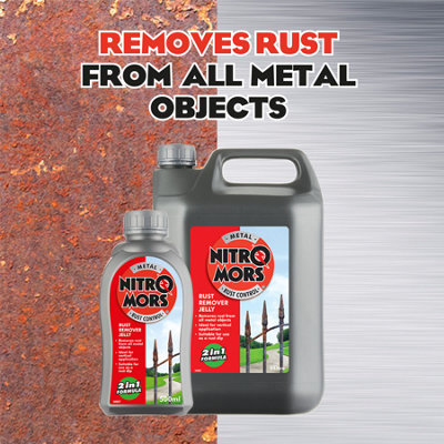 Nitromors Rust Remover Surface Treatment Jelly 500mL Metal Rust Control