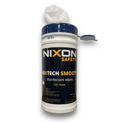Nixtech Smooth Hand & Multi Surface Wipes Tub Of 100 | DIY at B&Q