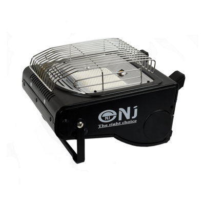 Réchaud/Chauffage Gaz Camping ZMC 2-en-1 1.7kW Céramique + 16 Cartouches