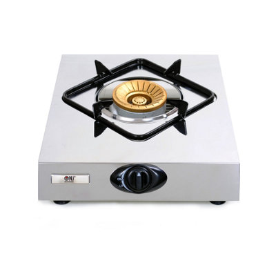 NJ NT-1 Single Burner Indoor Gas Stove Portable Camp Cooker FFD 4.2kW Natural Gas use