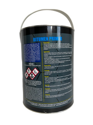 NJL Black Bitumen Primer and sealer for porous surfaces 5L