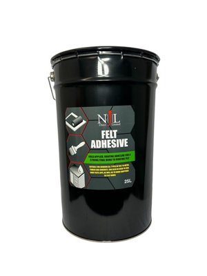 Njl Direct Roof felt Adhesive 25L Cold Applied Strong final Bond for Roof Felt