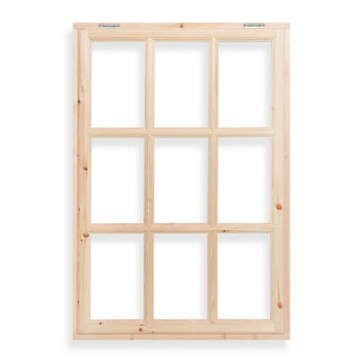 NLC 9 Pane Georgian Opening Window with Toughened Glass - For Sheds ...