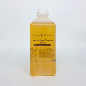 No 2  Non Ammoniated Brass, Clock Cleaning Concentrate Solution 1 Litre