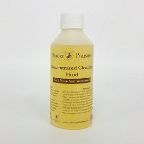 No 2  Non Ammoniated Brass, Clock Cleaning Concentrate Solution 250ml