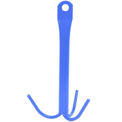 No.534 Equestrian 3 Prong Tack Hook - Blue Price Comparisons | Compare The Build