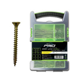 No.6093/AT Perry Pro Multi-Purpose Wood Screws - Pozi Head - Assortment Pack