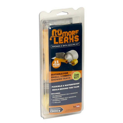 No More Leaks Shower or Bath Sealing Kit - 2 Metre