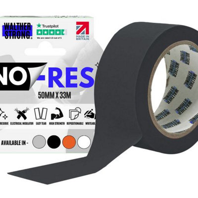 No-Res Orange - The No-Residue replacement to Duct Tape, 50mm x