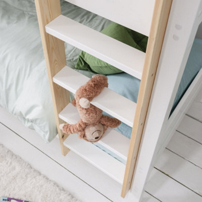 Noa & Nani Kids Solid Wood Bunk Bed with Olaf pull out Trundle in ...