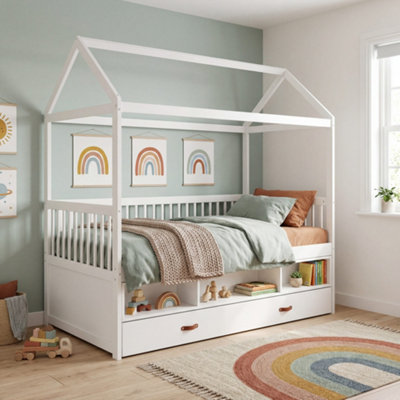 Noa & Nani Lottie Bo Peep House Day Bed with Pull-Out Trundle in ...