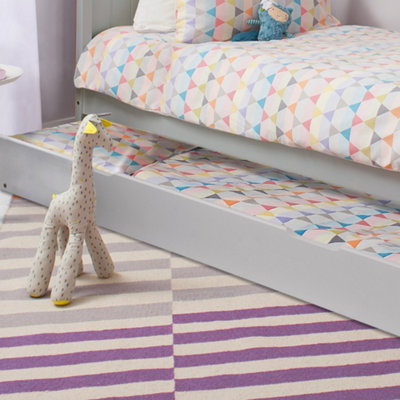 Noa & Nani Pull out Trundle Bed in Grey (Trundle only) Spacesaver