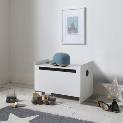 Noa & Nani Toy Box Storage Organiser in Classic White Ida