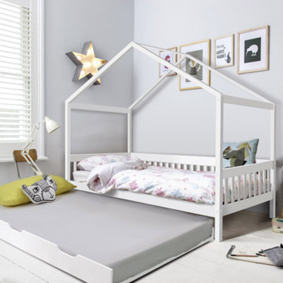 Noa & Nani Treehouse Single Day Bed with Spacesaver Trundle in Classic ...