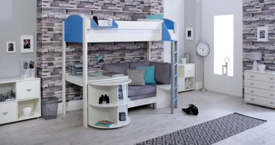 NOAH Highsleeper D WHITE/BLUE/SILVER