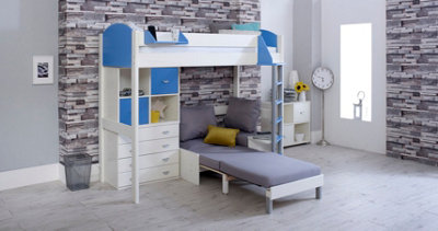 NOAH Highsleeper F WHITE/BLUE/SILVER