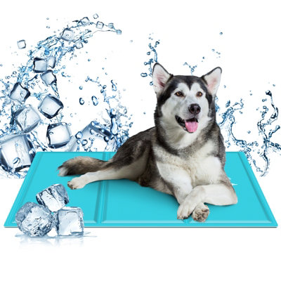 Nobleza Dog Cooling Mat XL 110 x 70 cm Durable Leakproof Pet Cool Mat Non Toxic Gel Self Cooling Pads for Extra Large Dogs. DIY at B Q