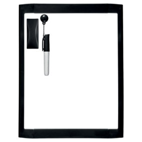 Nobo Coloured Frame 6-Pack Assorted Mini Magnetic Whiteboard 216x280mm