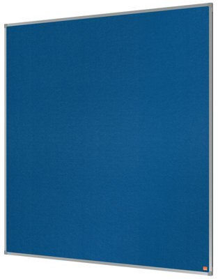 Nobo Essence Blue Felt Notice Board 1200x1200mm