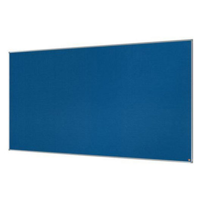 Nobo Essence Blue Felt Notice Board 2400x1200mm