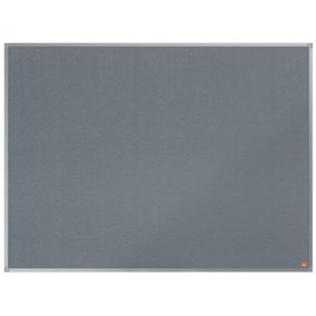 Nobo Essence Grey Felt Notice Board 1200x900mm