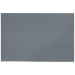 Nobo Essence Grey Felt Notice Board 1800x1200mm