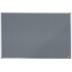Nobo Essence Grey Felt Notice Board 900x600mm